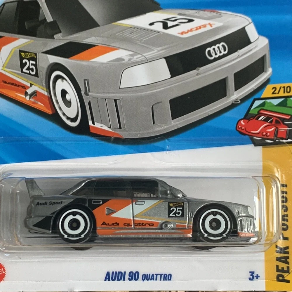 Hot Wheels Audi 90 Quattro Hotwheels 1990 Race Car Peak Pursuit Racing New 2025